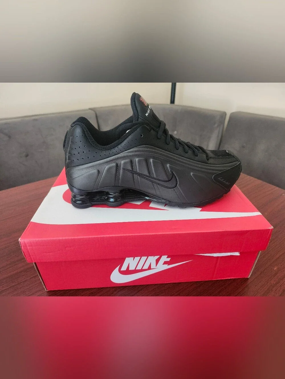 Nike Men’s Black Shox Athletic Shoes